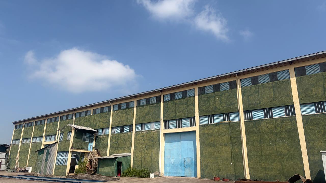Exterior of a GMT Industrial PLC processing and storage facility.